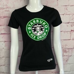 SPOOFS "StarBuko Ice Drop" Black BabyTee Shirt